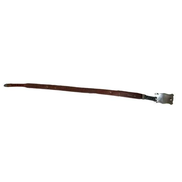 Silver Creek Classics Mens Western Belt Brown Indian Buffalo Nickel Size 36 - Picture 14 of 15